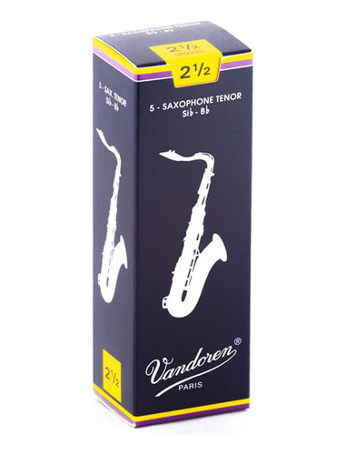 1 Palheta P/sax Tenor Tradicional N.2,5 Sr2225 Vandoren