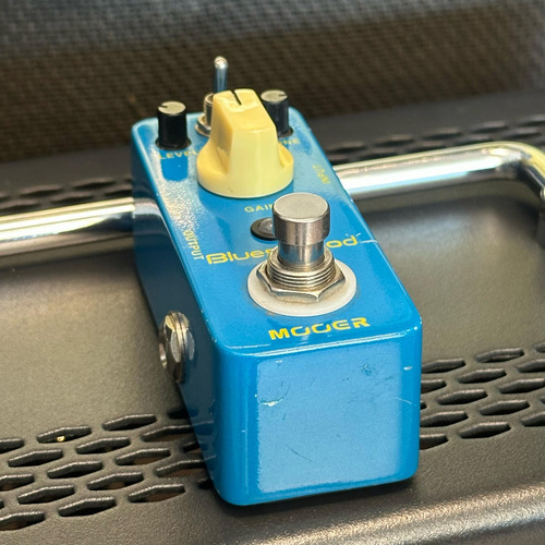 Pedal Mooer Blues Mood Blues Overdrive -maismusika Azul-aço (Usado)