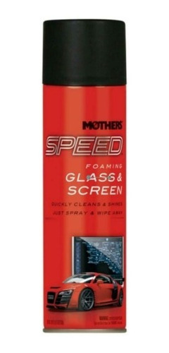 Mothers Glass Cleaner Limpiador Cristales Vidrios En Espuma