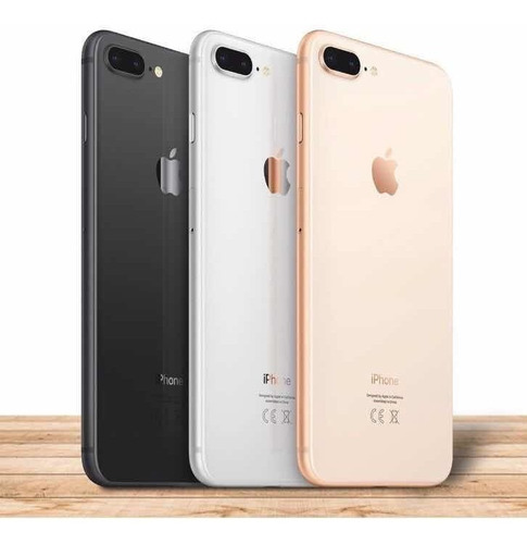 iPhone 8 Plus 64gb Negro Gold Silver Libre 4g 12 Mpx En Caja