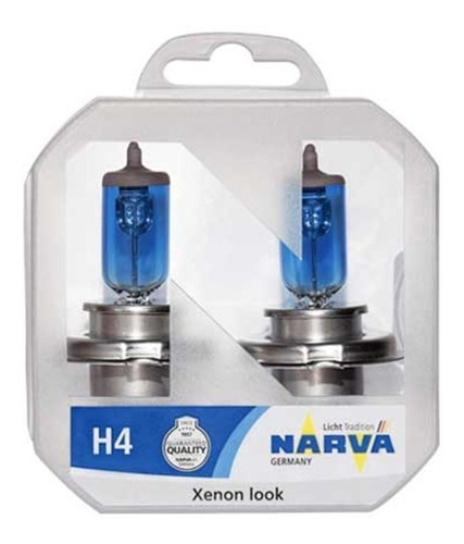 Bombillo Xenon H4 Luz Dia Narva 60x55 Kit Juego X2