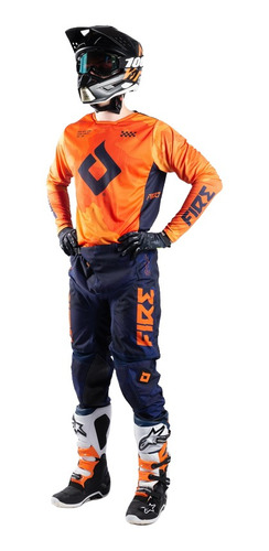 Conjunto Enduro Motocross Mx Delta Fire