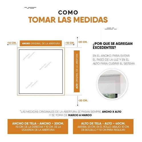 Cortinas Roller Blackout 100% Bloqueo Vinilica Origen Usa M2