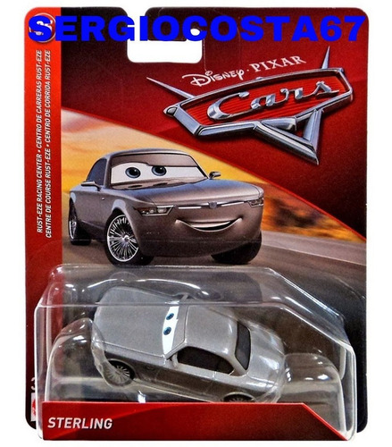 Disney Cars 3 Sterling Tenho +300 Mod Cars Frete Baixo