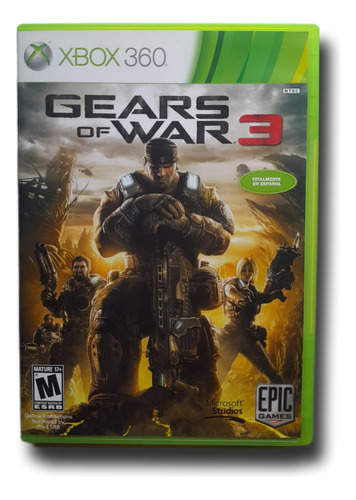 Gears Of War 3 Xbox 360 Completo (en Inglés) - Wird Us