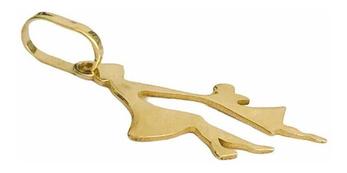 Imagem 2 de 5 de Pingente Mãe E Filha Em Ouro 18k