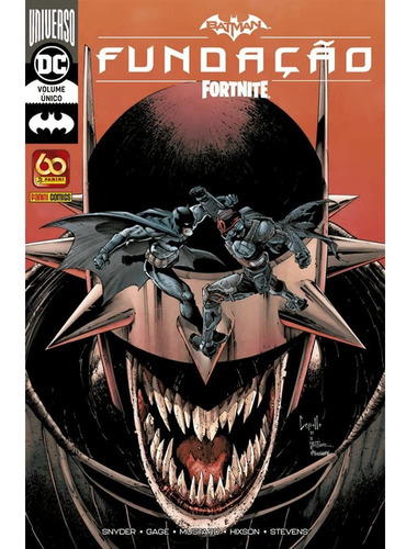 Imagem 1 de 1 de Livro Batman Fortnite Fundacao