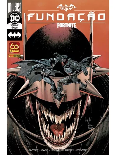 Livro Batman Fortnite Fundacao