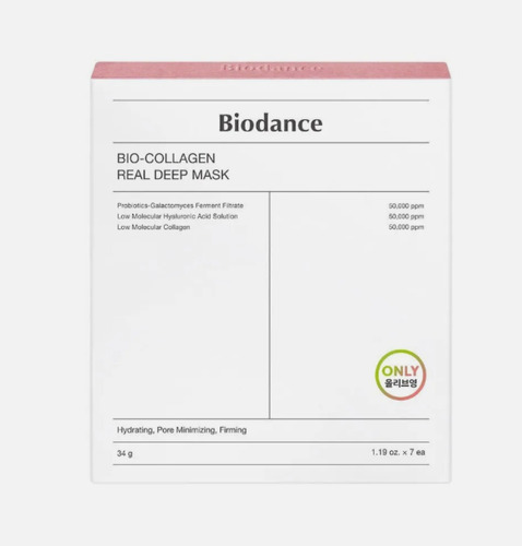 Biodance Bio Collagen Real Deep Mask 7 Piezas - K Bty