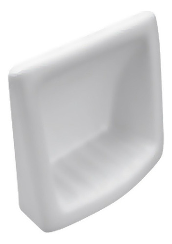 Accesorio Baño Jabonera Ferrum Clasico Porcelana Blanco