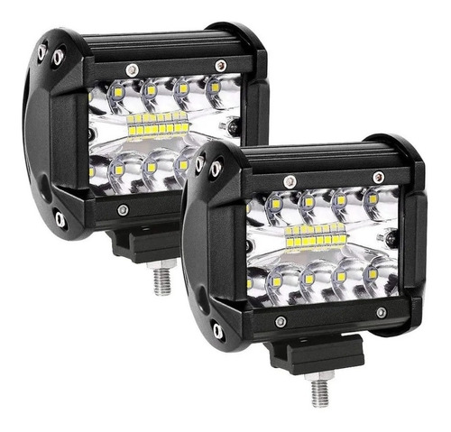 Faros Barra Led 4' 60w Profundidad Y Expansión (el Par)