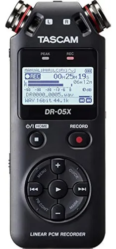 Tascam-05x Grabadora Digital De Mano Estereo E Interfaz