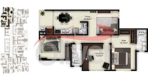 Imagem 3 de 15 de Sunset Boulevard, Apartamento 2 Dormitorios, 1 Vaga De Garagem, Morretes, Itapema, Santa Catarina - Ap00835 - 33547764