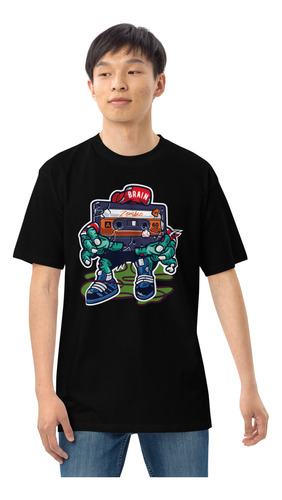 Camiseta Estampada Algodón Unisex Rock80s Mkc