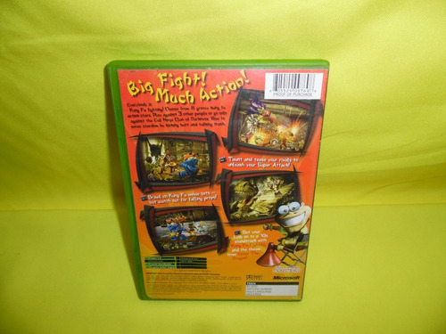 Kung Fu Chaos Face Full Of Fists! Xbox Clásico (Usado)