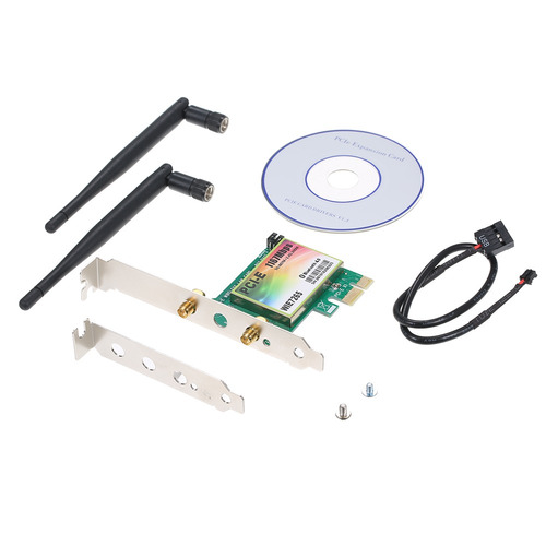 Placa Wi-fi Ac 1200mbps Bt4.0 Pcie Sem Fio Adaptador De Rede