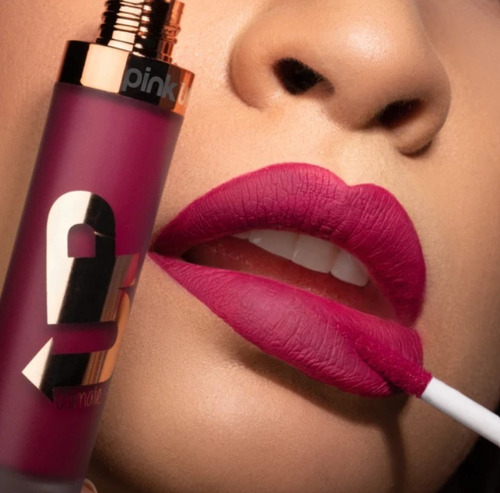 Labial Liquido Mate De Larga Duración, Ultimate Pink Up Fiusha