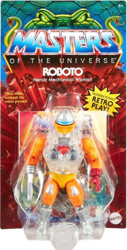 Muñeco Roboto Mattel Masters Of The Universe Gnn84 - Nuevo