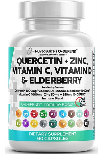 Suplementos Alimenticios Quercetina  De Vitamina C