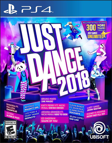 Just Dance 2018 Ps4 Juego Original Fisico Sellado Blu-ray