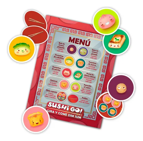 Sushi Go! Gira Y Come Dim Sum