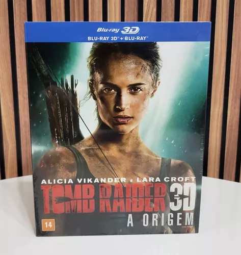 Blu-ray Tomb Raider A Origem 3d 2d ( 2 Discos ) ( Lacrado )