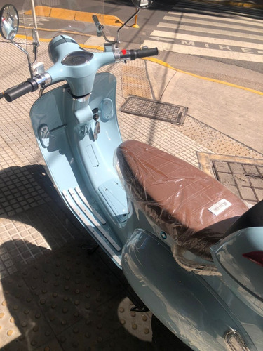 Scooter Vespa Eléctrica Sunra Vintage Litio Motor 3000w