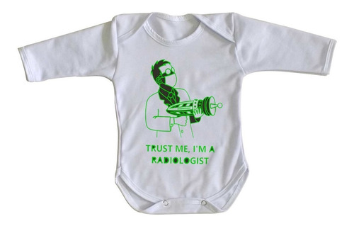 Kit 2 Body Baby Trust Me Im Radiologia Radiologista Raio X