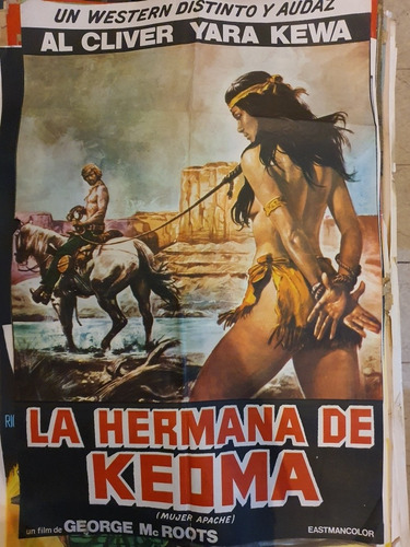 1 Afiche De Cine La Hermana De Keoma-454