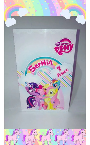 Sacolinhas Surpresas My Litlle Pony Lembrançinhas Festa