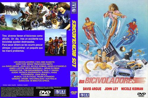 Los Bicivolad - Nicole Kidman - Ciclismo -  Dvd