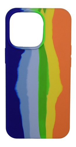 Funda P/ iPhone 13 / Pro / Pro Max Rainbow Protector Tpu