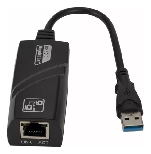 Adaptador Usb A Rj45 Ethernet Conexión Red Lan 1000mbps