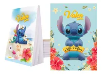 Comprar Stitch Souvenir Anotador Personalizado X32 De 7x10!!!