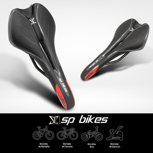Imagen 3 de 8 de Asiento Para Bicicleta Mtb Antiprostatico Vzr
