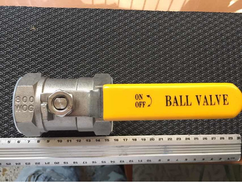 Válvula De Bola 1.1/2 Ball Valve A Inoxidable 316