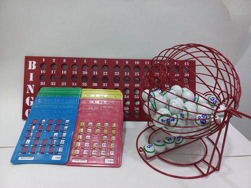 Imagen 3 de 3 de Bingo Profesional Con 200 Tablas Plásticas