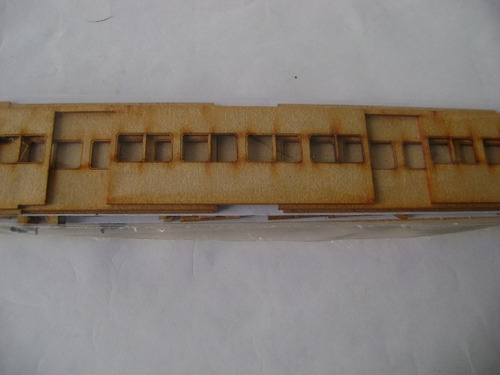 Imagen 4 de 6 de Nico Coche Materfer C/ Furgon Kit Fibrofacil H0 (mnt 68)
