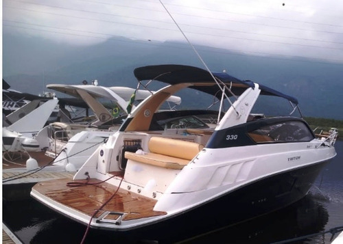 Imagem 12 de 15 de Lancha Triton 330 2 X Mercruiser 220 Hp Excelente!!!