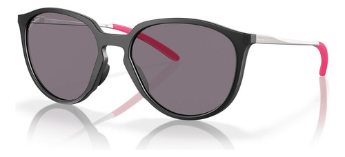 Gafas de sol polarizadas Oakley Sielo Black Prizm para mujer, color mate, tinta negra, color de marco, negro mate, color de varilla, gris, color de lente Prizm Grey
