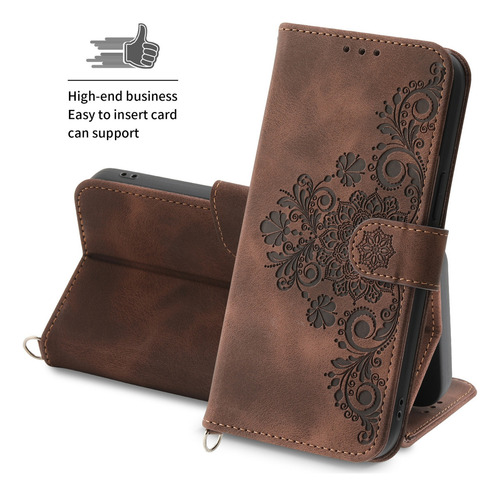 Funda Para Huawei X6pro5g/ry X9c/ry Magic7 Lite Tipo Cartera De Piel Sintética Con Estampado Abatible, Soporte A Prueba