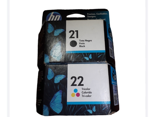 Cartuchos Hp 21 Y 22 Originales