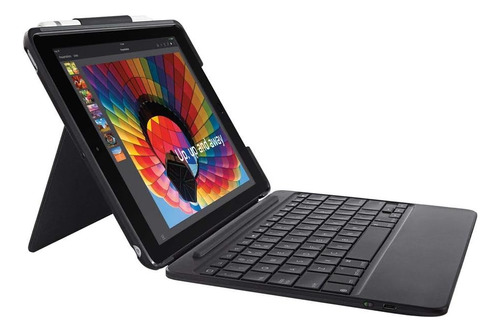 Funda Logitech Slim Teclado Bluetooth P/ iPad 5 Y 6