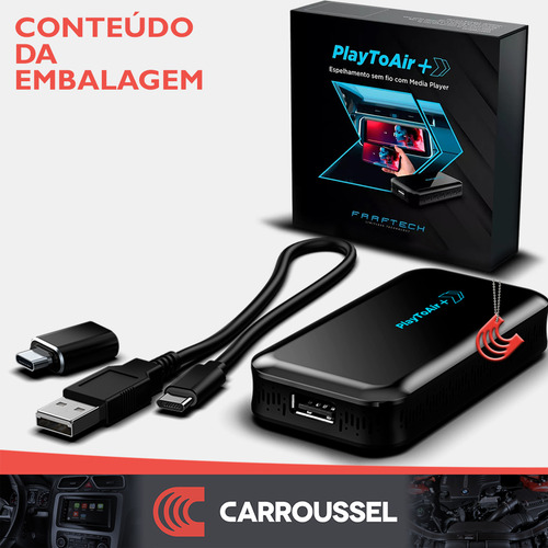 Carplay Androidauto Espelhamento Sem Fio Via Wifi Fiat