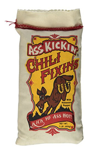 Chile En Polvo Kickin' Chili Fixins - 1 Paquete De 16 Oz. -