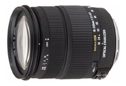 Canon Blackmagic Sigma Ef 18-200mm F3.5-6.3 Dc Auto Focus Os