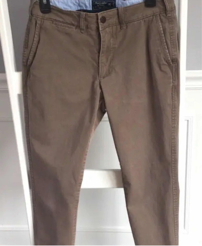 Abercrombie Y Fitch Chinos Usadas, Impecables Super Skinny  