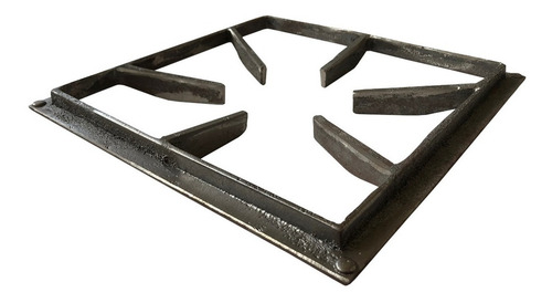 Imagem 2 de 2 de Grelha Industrial 30x30 Metal 6 Braços Fogão