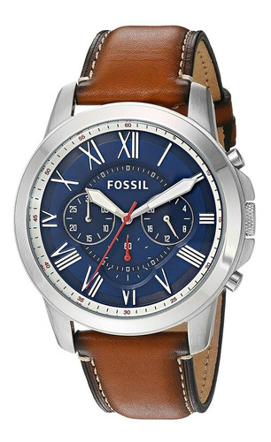 Reloj Fossil Grant Fs5210 Original En Stock Garantía En Caja