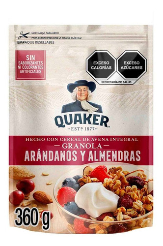 Granola Quaker Arándano 360g